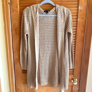 Serendipity tan sweater